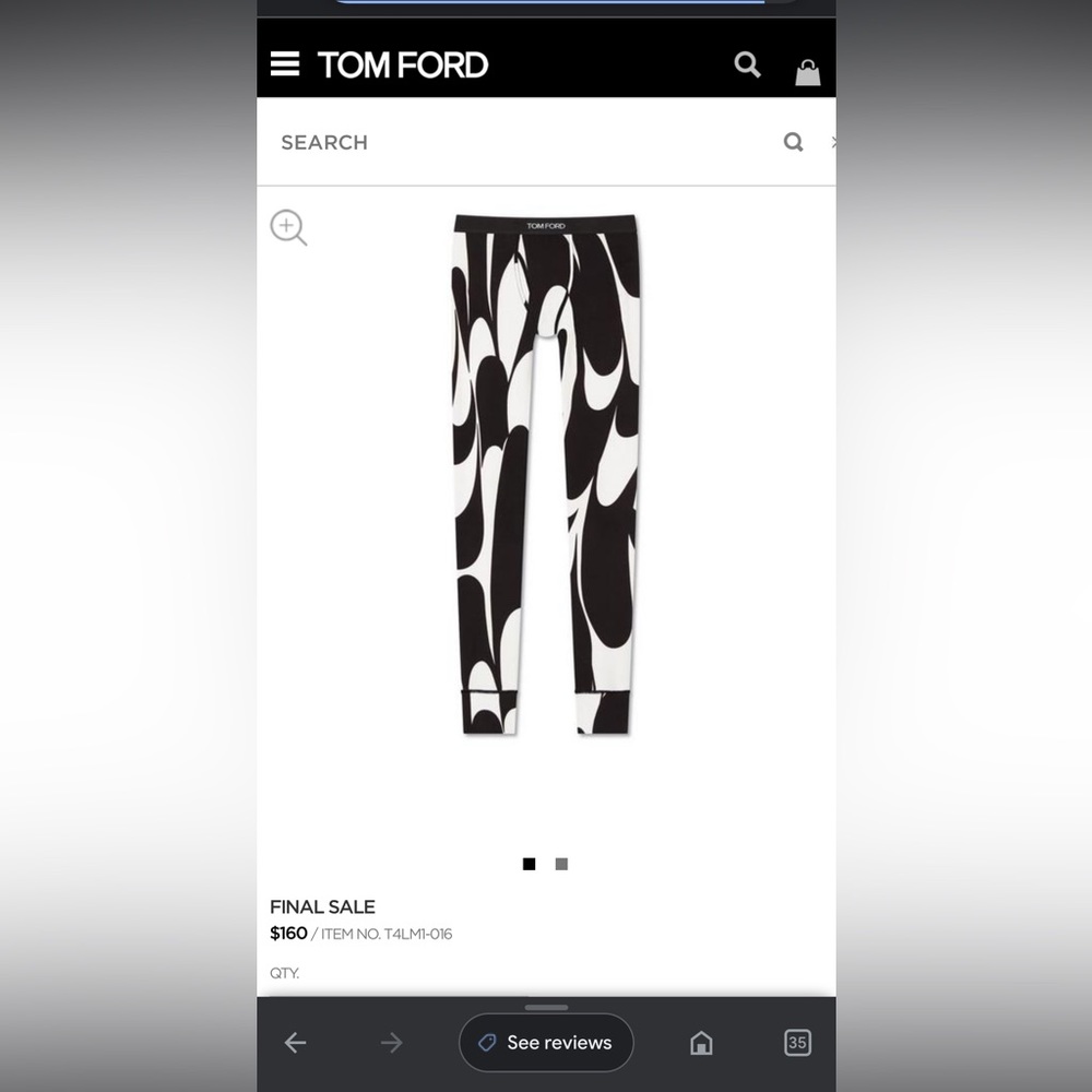 Tom Ford Long Johns